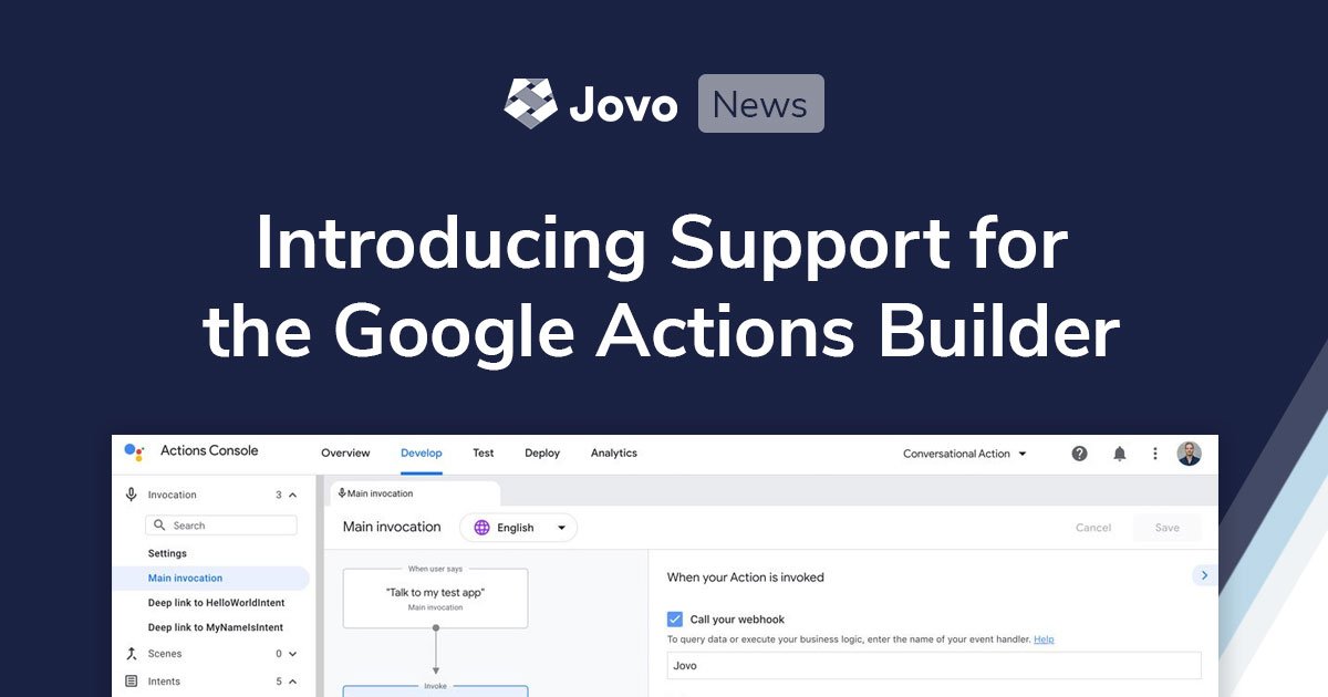 Google Conversational Actions Support for Jovo
